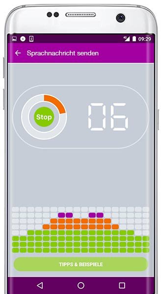 whispar Sprachnachrichten